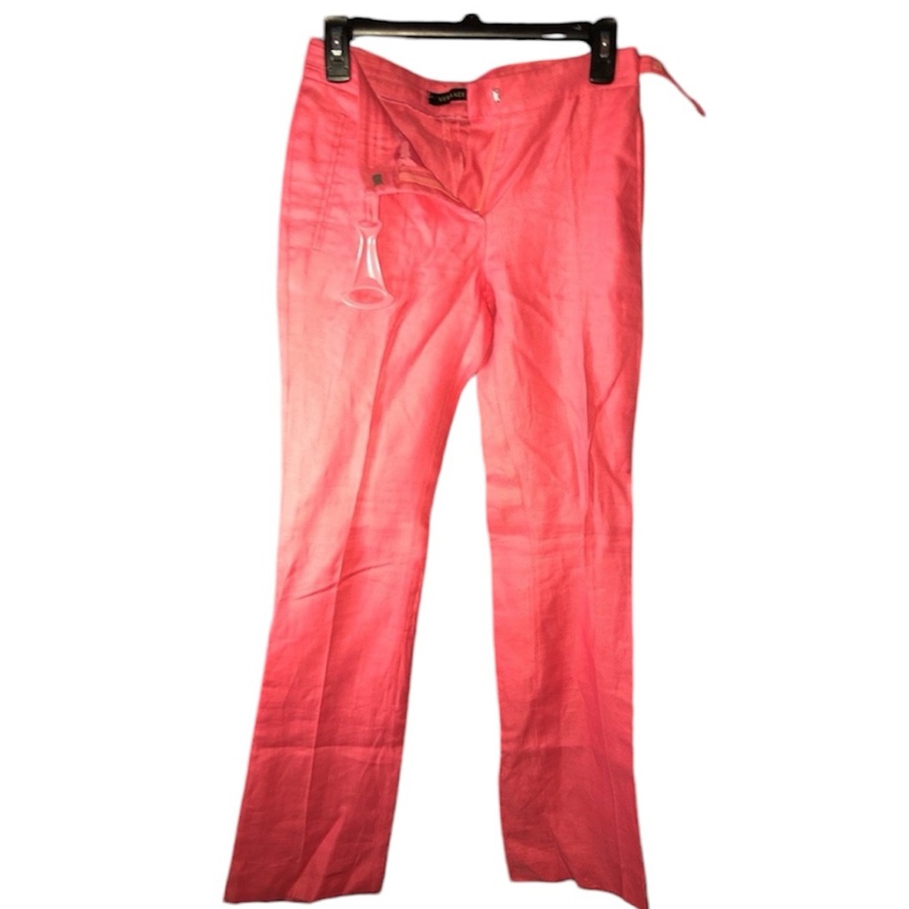 “VERSACE” Made in Italy Pink/Coral Jeans Italy Size 40 / US SIZE 36 / XXS